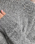 Gradient Knit Sweater in Grey