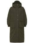 Enovi Coat in Rosin Green