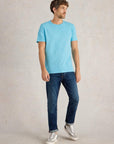 Abersoch T-Shirt in Bright Blue