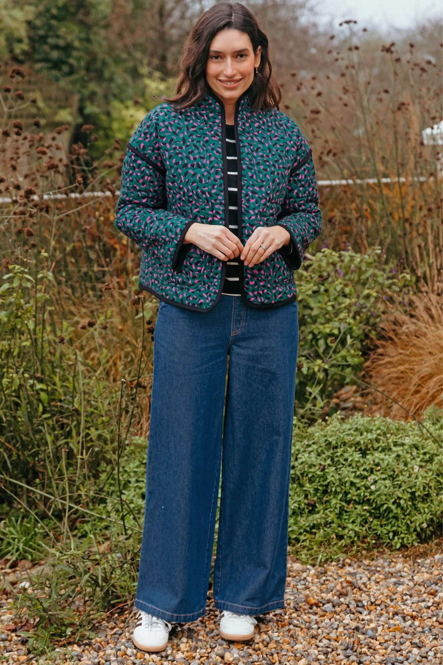Immy Trousers in Deep Blue Denim
