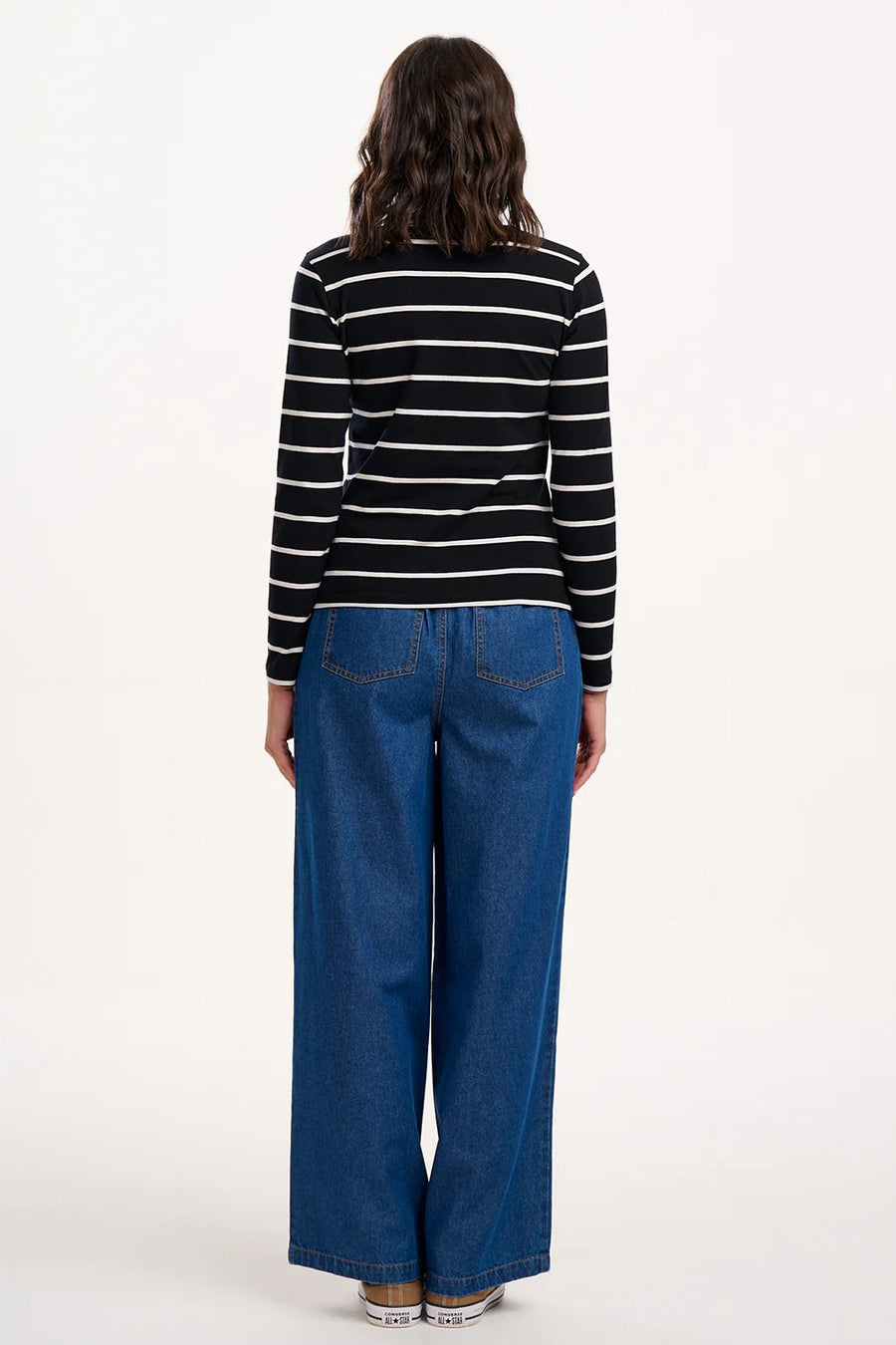 Immy Trousers in Deep Blue Denim