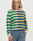 Rosie Jumper in  Multi, Off-Set Stripe