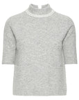 Macon Short Sleeve Pullover in Grey