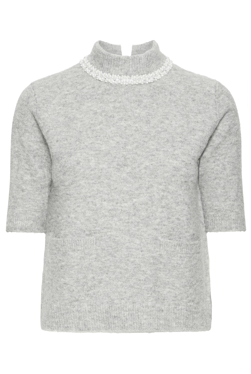Macon Short Sleeve Pullover in Grey