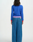 Honor Jumper in Blue Colour Block