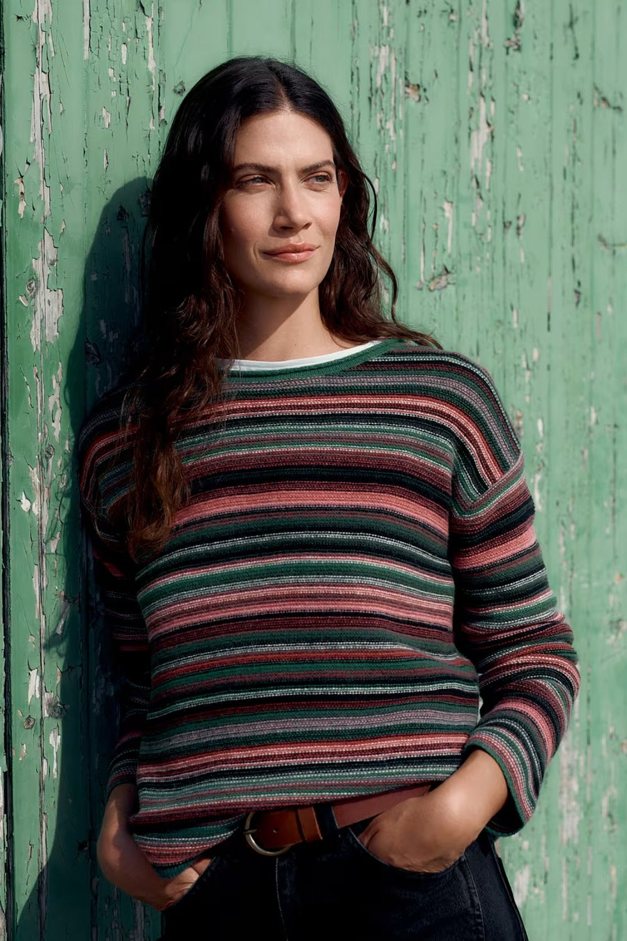 Fruity Jumper II in Ripple Marks Squash Multi