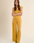 Flowing Trousers in Lemon