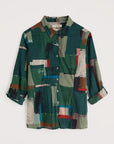 Larissa Shirt in Aerial Field Coppice