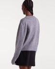 Grey Knit Cardigan