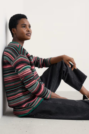 Fruity Jumper II in Ripple Marks Squash Multi