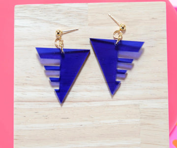 Babs Earrings in Blue