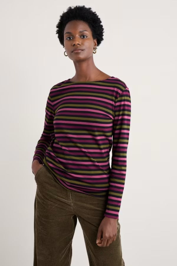 Sailor Shirt in Tri Mini Cornish Clove