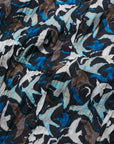 Larissa Shirt in Swooping Birds Onyx