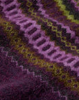 Annik Fair Isle Jumper in Modernist Grape Oak Mix