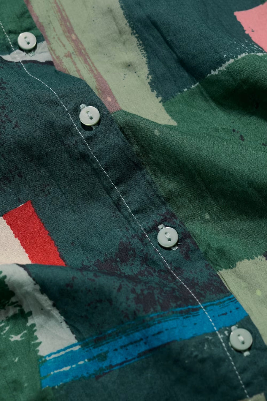 Larissa Shirt in Aerial Field Coppice