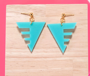 Babs Earrings in Turqouise