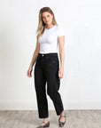 Bailey Barrel Jean in Black
