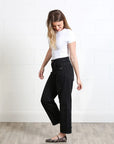 Bailey Barrel Jean in Black
