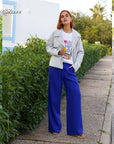 Josie Trouser in Cobalt