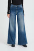 Twiggy Wide Jeans in Medium Blue