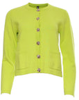 Chantelle Cardigan in Lime