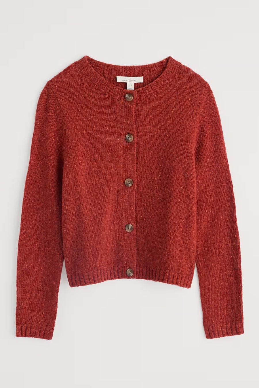 Dawson Pick Cardigan in Red Sail