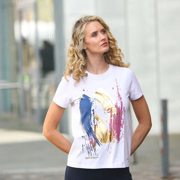 Relax & Renew Hallie Tee in White