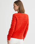 Baila Cardigan in Fiery Red