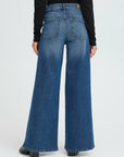 Twiggy Wide Jeans in Medium Blue
