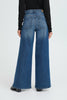 Twiggy Wide Jeans in Medium Blue