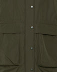 Enovi Coat in Rosin Green