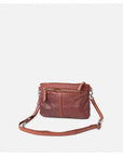 Leather Cross Bag Donie in Tan
