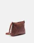 Leather Cross Bag Boston in Tan