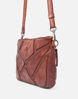 Leather Cross Bag Donie in Tan