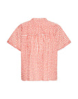 Lumma Shirt in Fiery Red Tulip Pattern