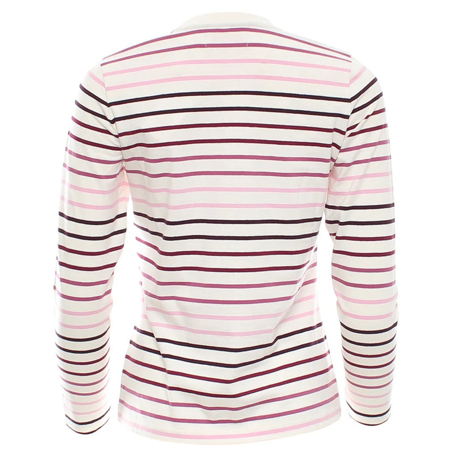 Relax & Renew Kimberley Long Sleeve Tee in Berry