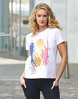 Relax & Renew Hallie Tee in White