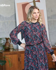 Gwyneth Dress in Teal