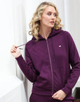 Relax & Renew Madison Zip Through in Plum
