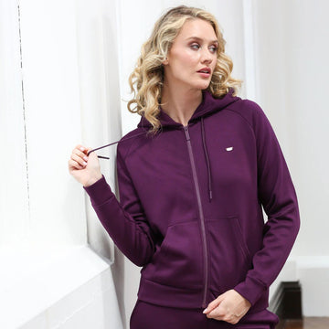 Relax & Renew Madison Zip Through in Plum