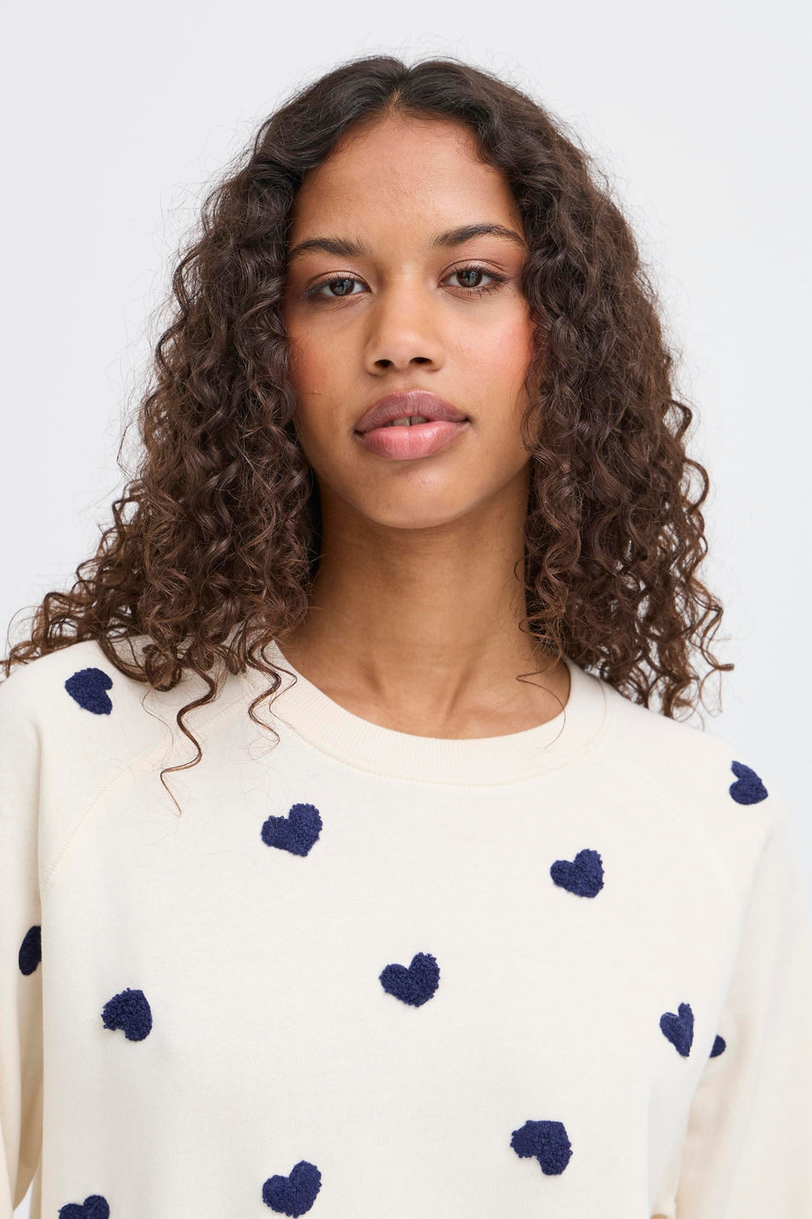 Kasura Sweater with Patriot Hearts
