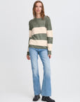 Edeen Pullover over in Green