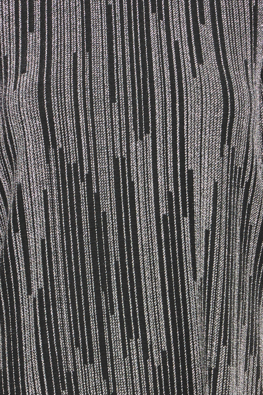 Thea Blouse in Silver Glitter