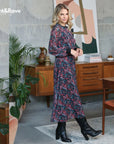 Gwyneth Dress in Teal