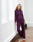 Relax & Renew Madison Zip Through in Plum