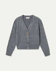 Grey Knit Cardigan