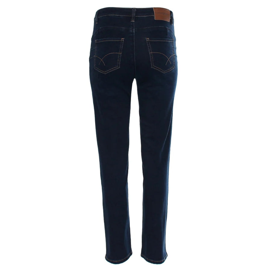 Vera Straight Jean in Dark Indigo