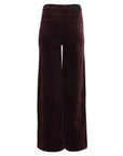 Jacinda Wide Leg Cord in Plum