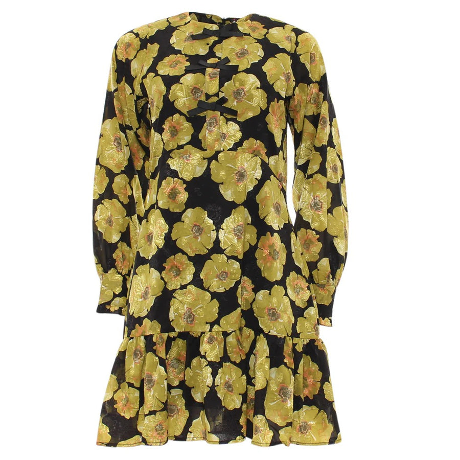 Daina Dress in Lime Green