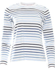 Relax & Renew Kimberley Long Sleeve Tee Blue